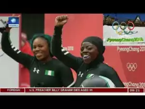 Video: Olympic Moment - Nigerian Bobsleigh Women Savour